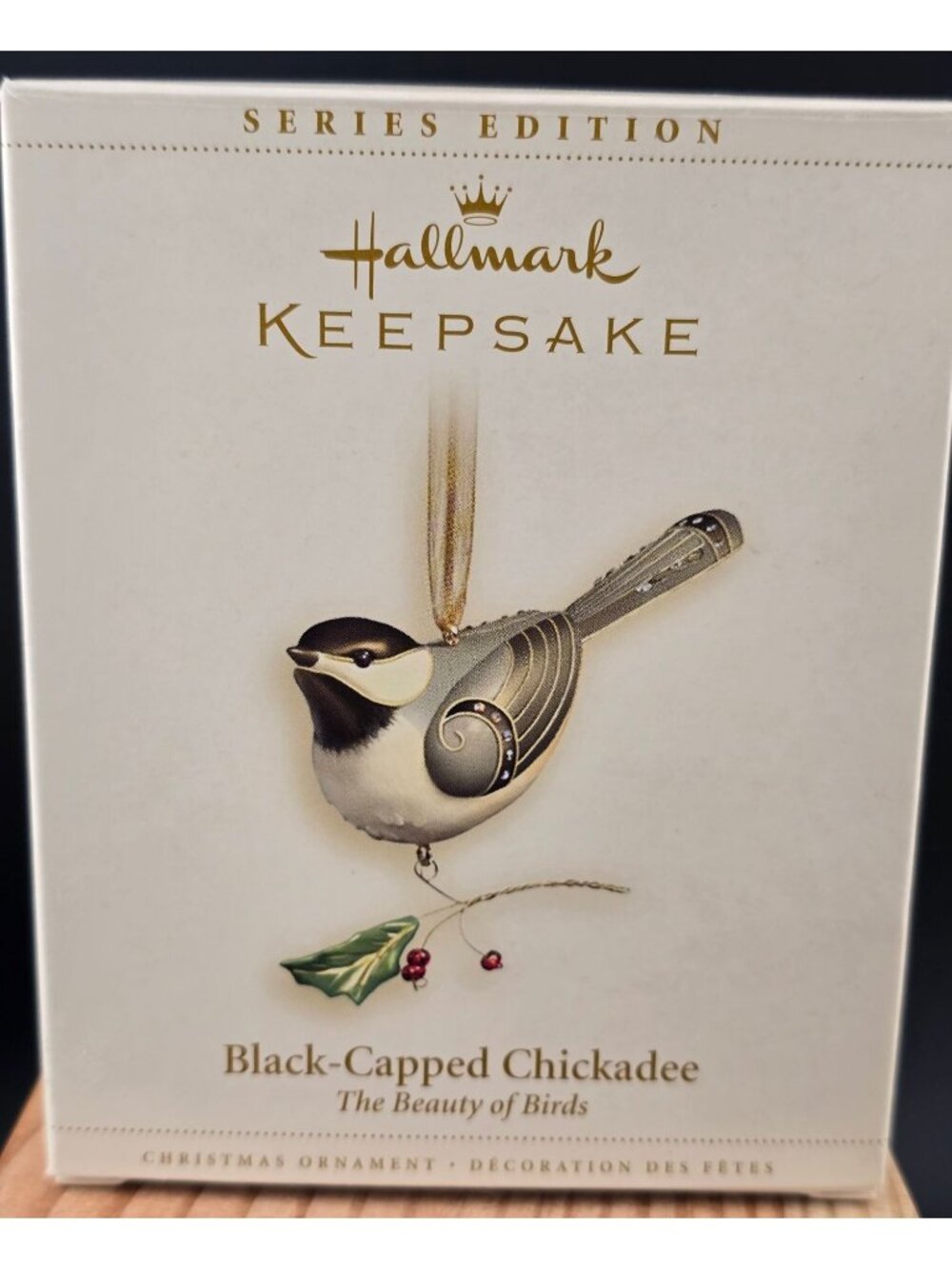 Hallmark Keepsake #2 Black-Capped Chickadee Ornament 2006 Beauty Of Birds